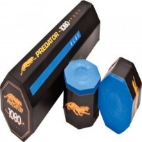 Taco de pool Predator Sport 2 Volt No Wrap  - Caja de 5 Tizas Predator 1080 Pure
