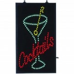 Catálogo de productos - Cartel Cocktail de LEDs