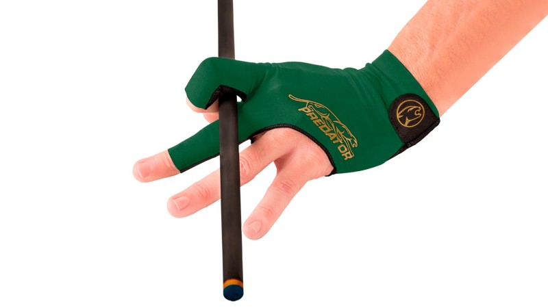 Billiard Glove Predator Second Skin Green / Gold