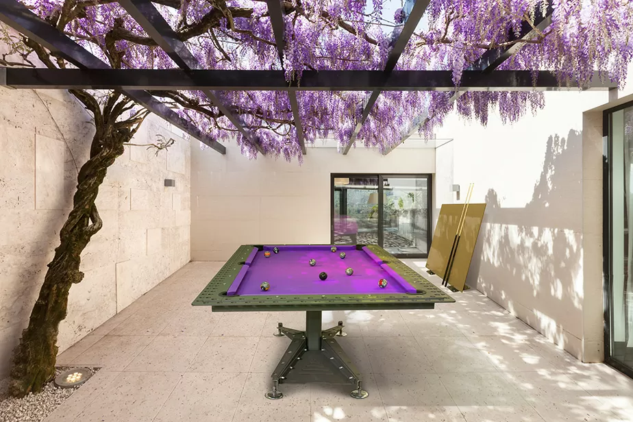 Convertible billiard table 8ft Decotech