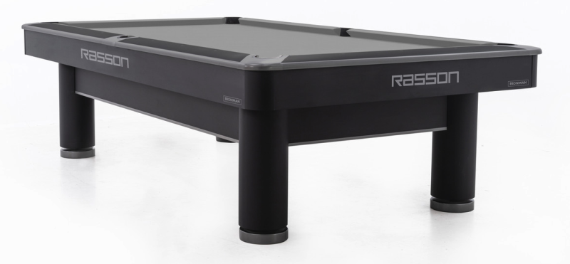 Rasson Ironman 9 ft. Black pool table