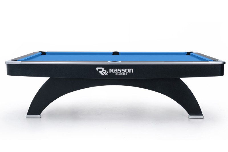 Rasson Ox 9ft. Black pool table