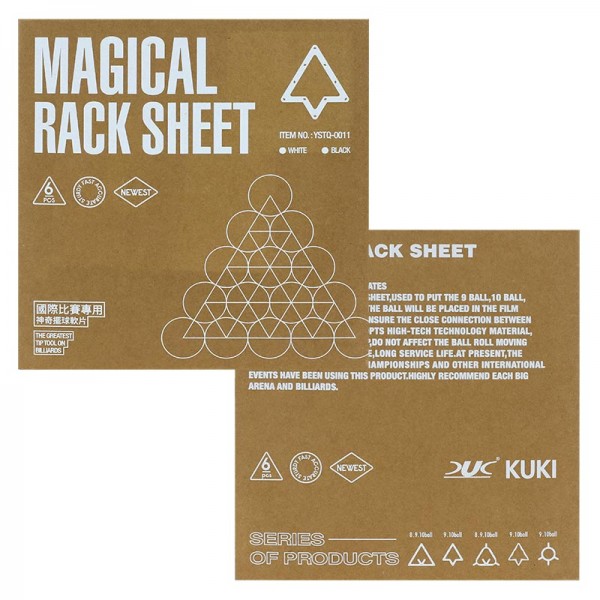 Plantilla Magic Rack Sheet bola 9 y 10