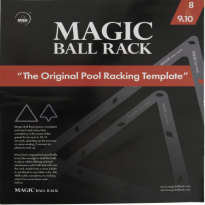 Pao Mesa de Billar CPBA Competition 168 cm gris - Plantilla Original Magic Ball Rack Combo Set Bola 8, 9, y 10