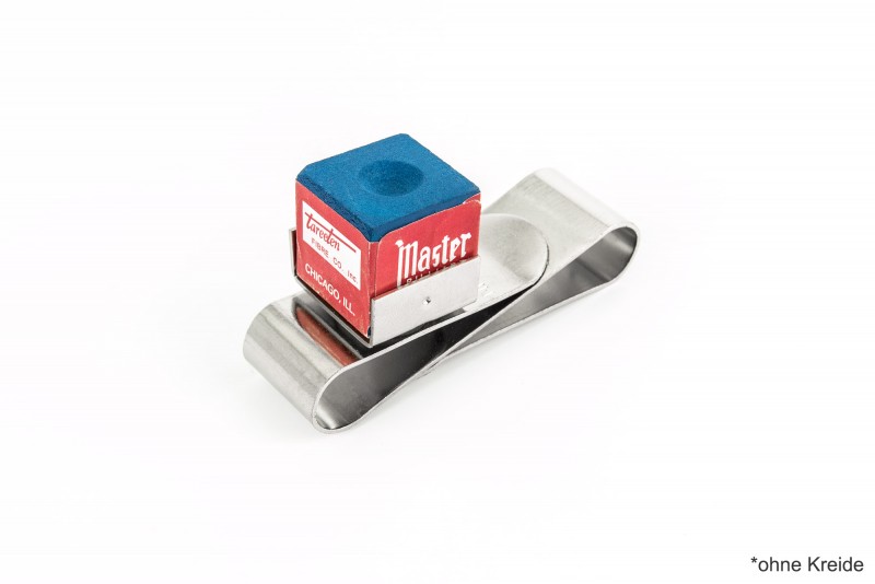 Cue Chalk Holder Magnetic Metal