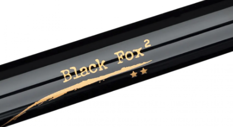 Taco de carambola Longoni Black Fox II Black Alcantara