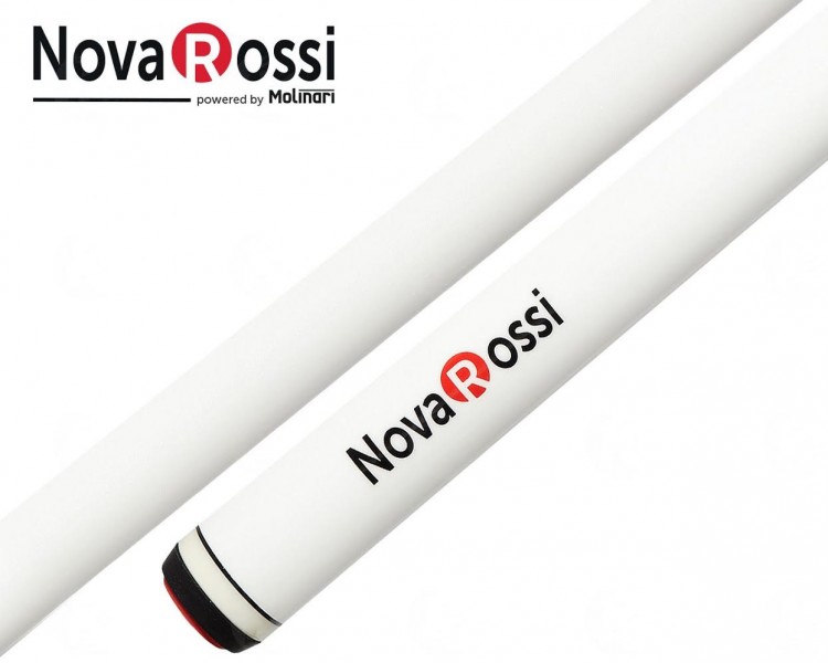 Carom Cue Nova Rossi Manticore White