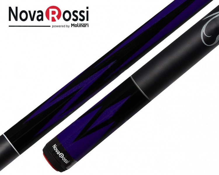 Carom Cue Nova Rossi Phoenix Blue