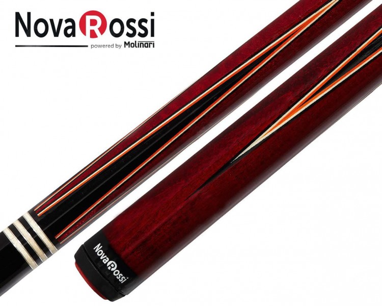 Carom Cue Nova Rossi Satyr Red 2