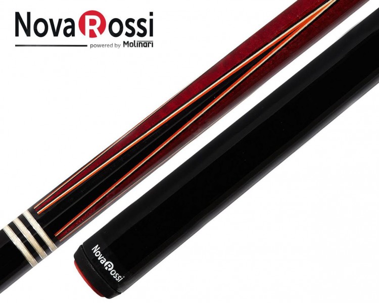 Carom Cue Nova Rossi Satyr Red
