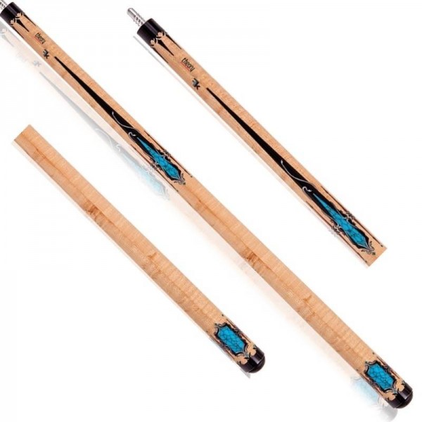 Theory Eternity Classic Turquoise Carom Cue