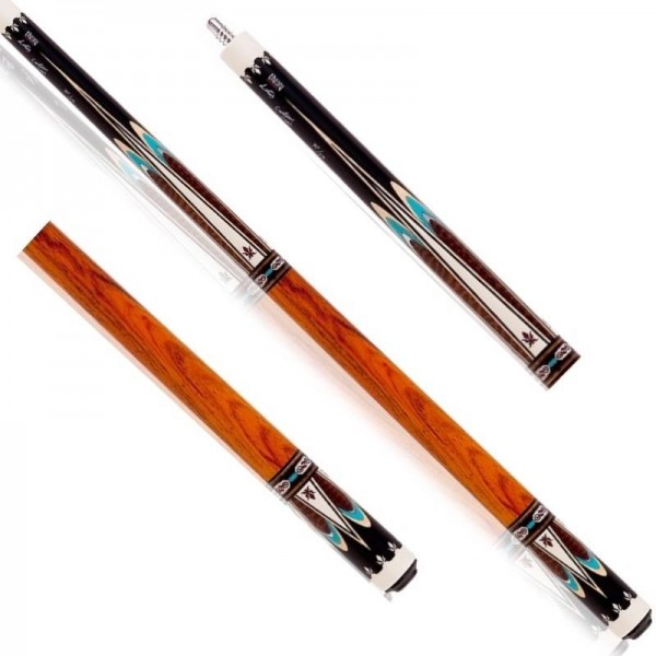 Theory Lotus Snake Blue Carom Cue