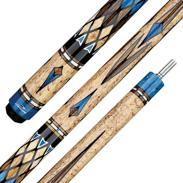 Longoni Masai Cyan pool cue
