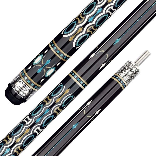 Longoni Ogiva Silver pool cue