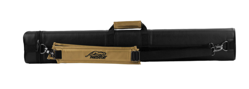 Taquera Predator Roadline 3x5 negra y dorado rígida