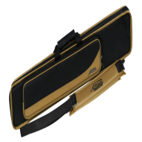 Catálogo de productos - Taquera Predator Roadline 4x8 negra y dorado blanda